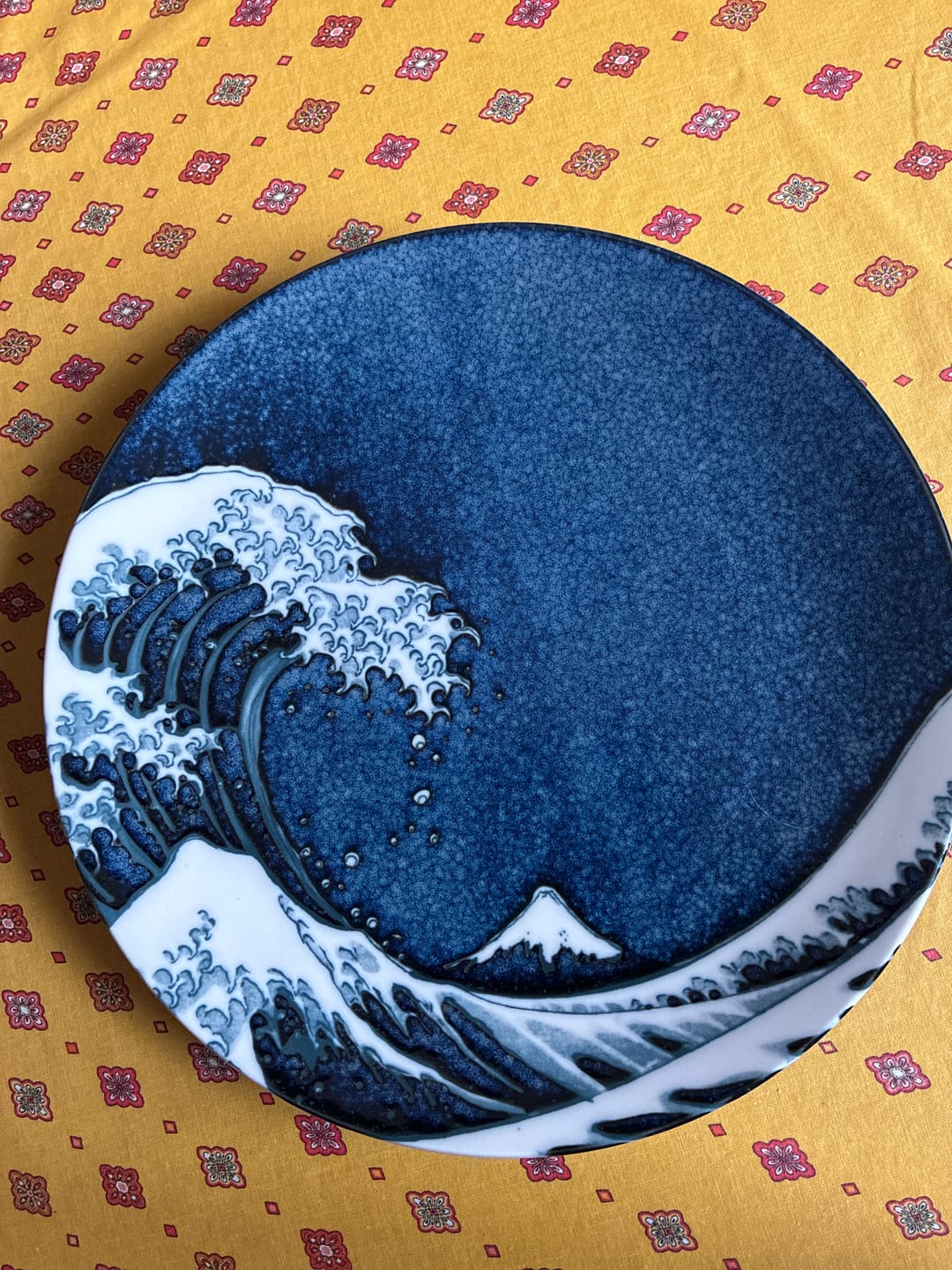 Customer photo review of Assiette Japonaise Ronde Kanagawa
