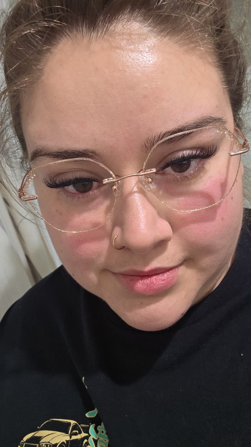Customer photo review of Aurora Eyeglasses