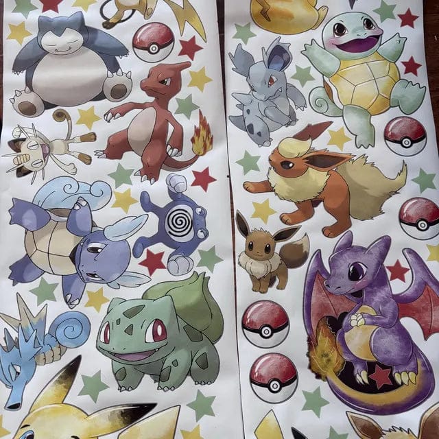Customer photo review of pikachu Wall Decal 11.75