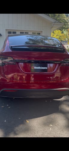 Customer photo review of Social Media Magnetic Plate Cover