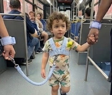 Customer photo review of Kidguard™ - Arnés de Seguridad Antiperdida