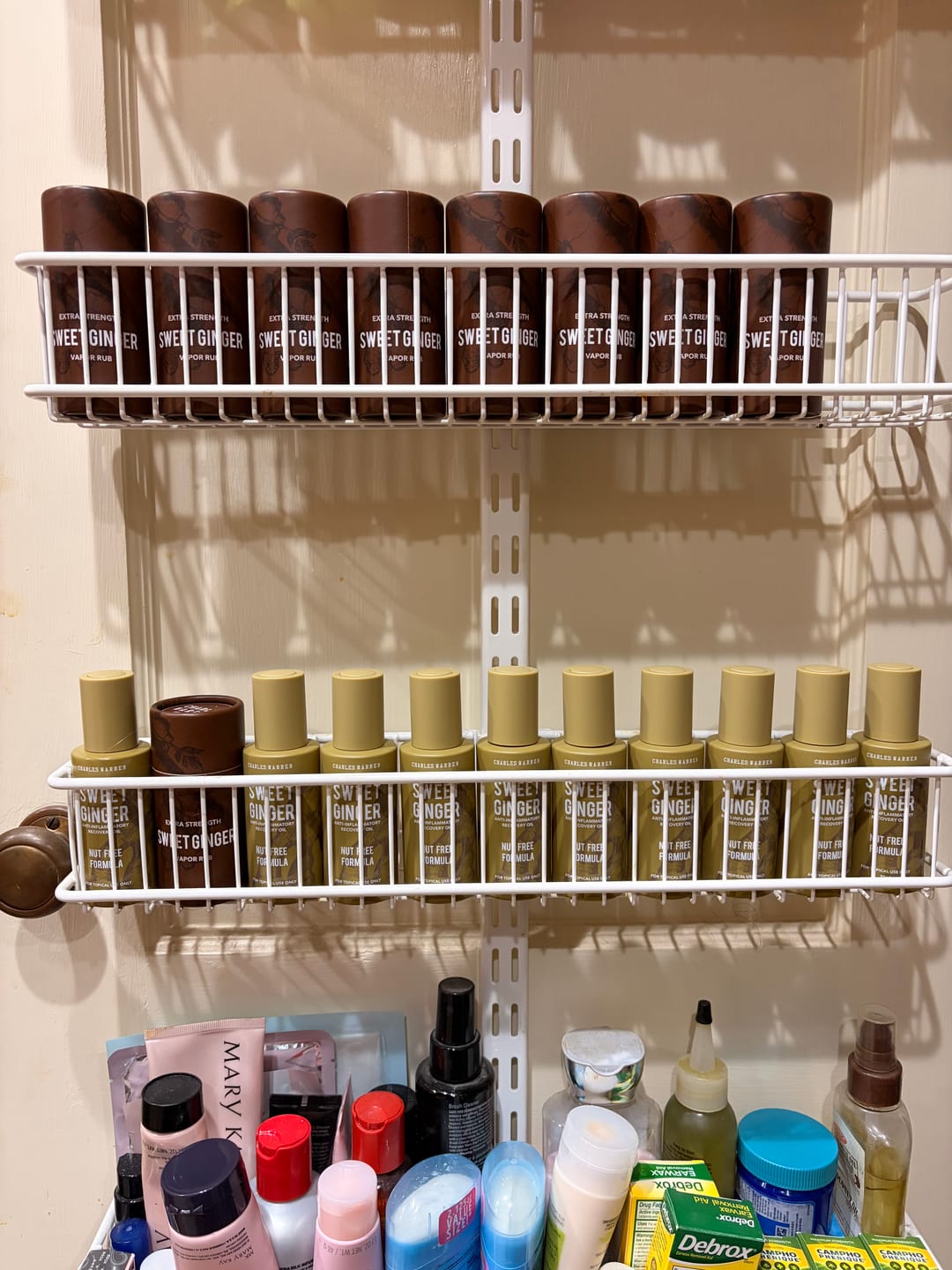Customer photo review of Sweet Ginger Vapor Rub Stick
