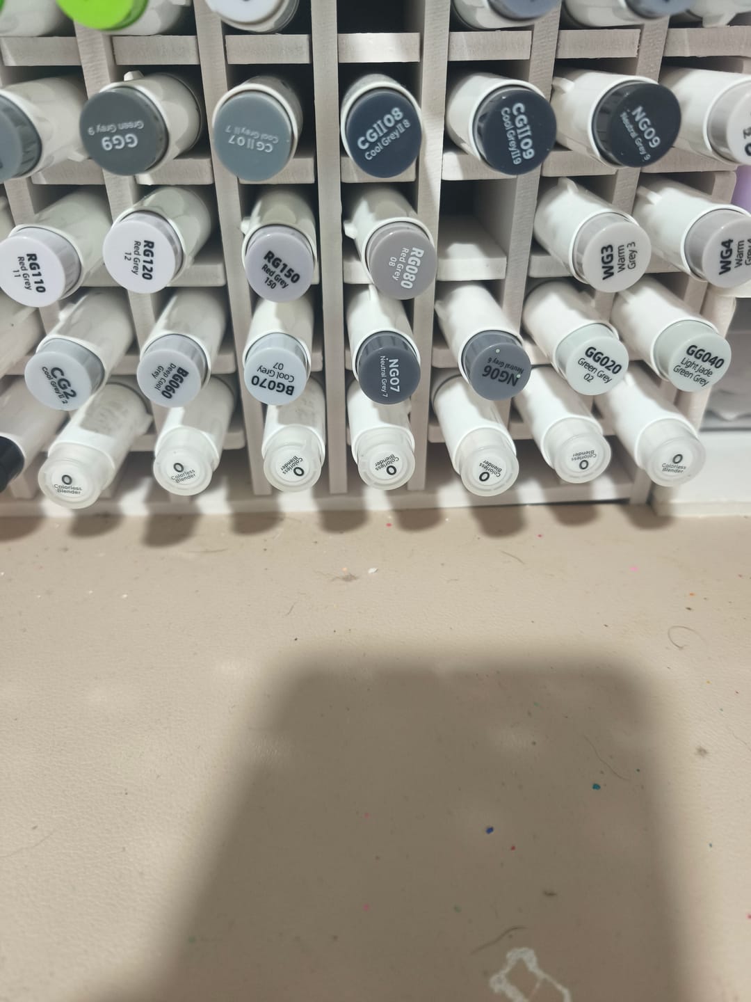 Customer photo review of Ohuhu Honolulu Colorless Blender Marker - Pack of 6 (Europe Only)