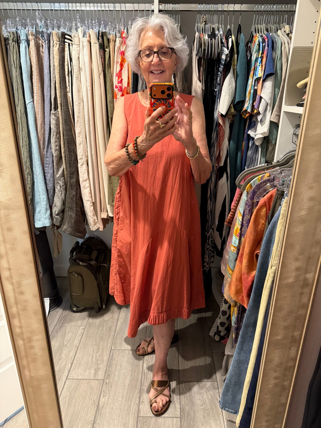Customer photo review of Ozai N Ku Luma Dress, Chili