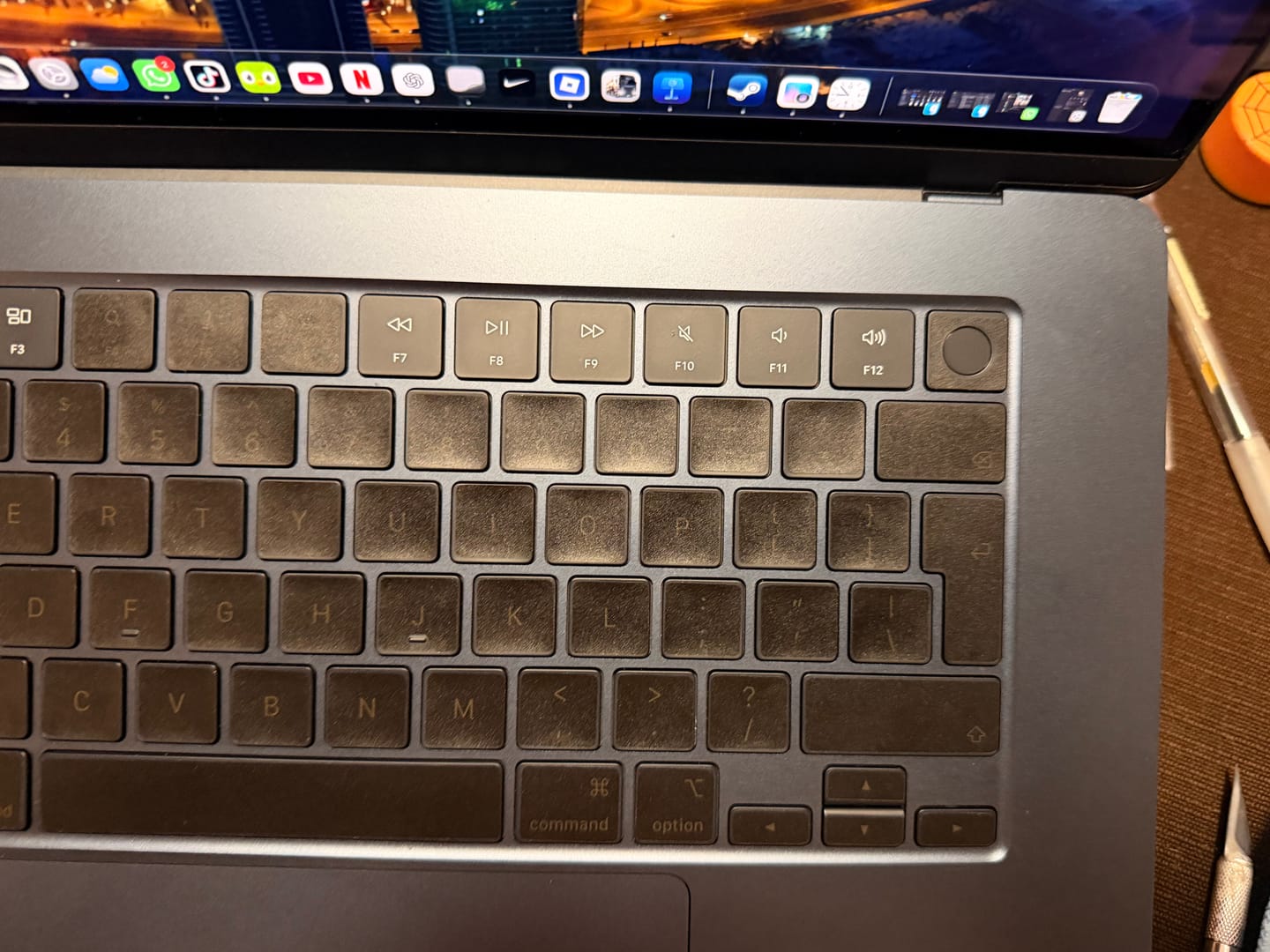 Customer photo review of Modular Keyboard Skin