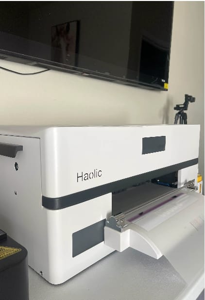 Customer photo review of Haolic 13" Pink A3 XP-1 Pro DTF Printer