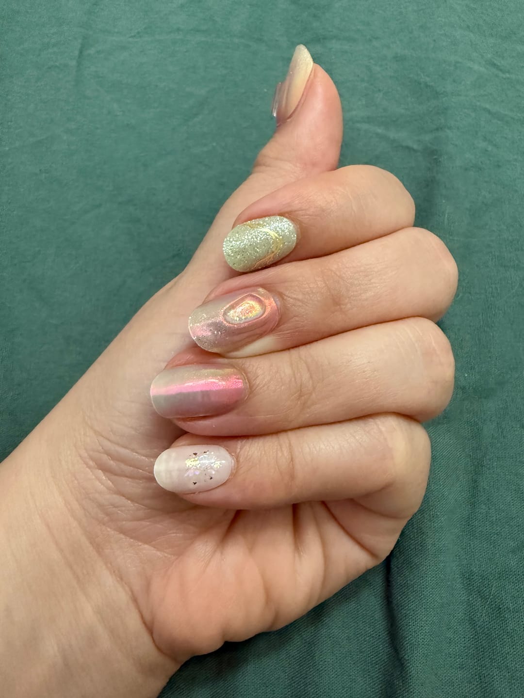 Customer photo review of N Sakura Matcha Jel Tırnak 30 Adet, 2 Kullanım