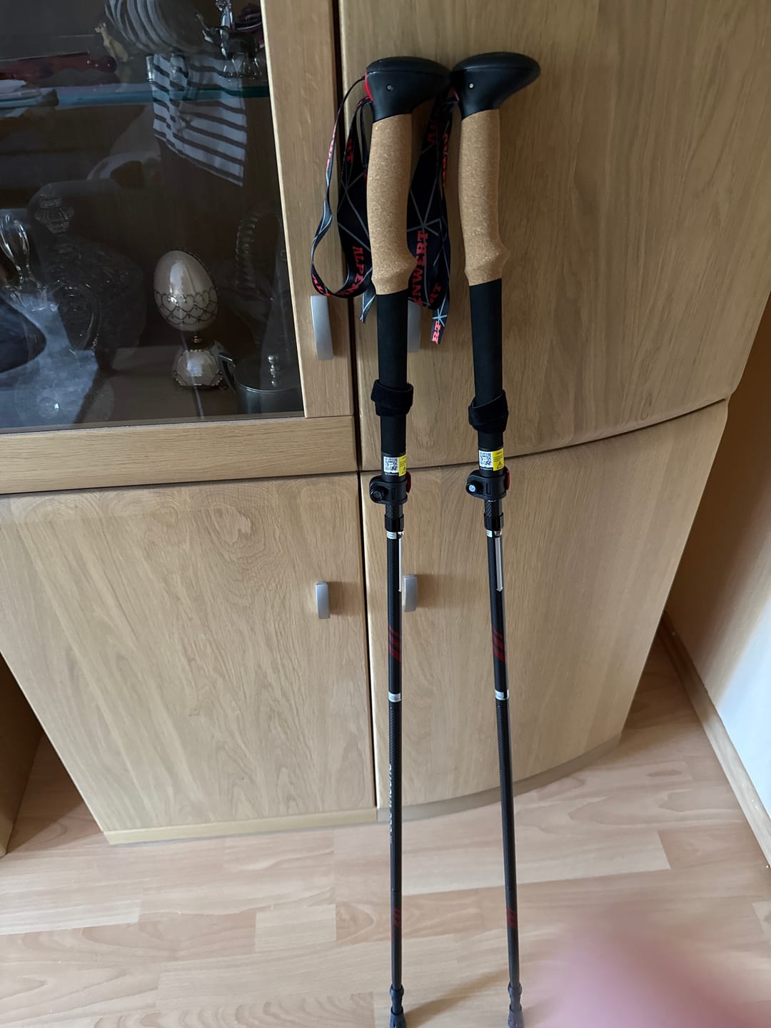 Customer photo review of Wanderstöcke Rugova Pro 3 faltbar & höhenverstellbar – Leicht & stabil