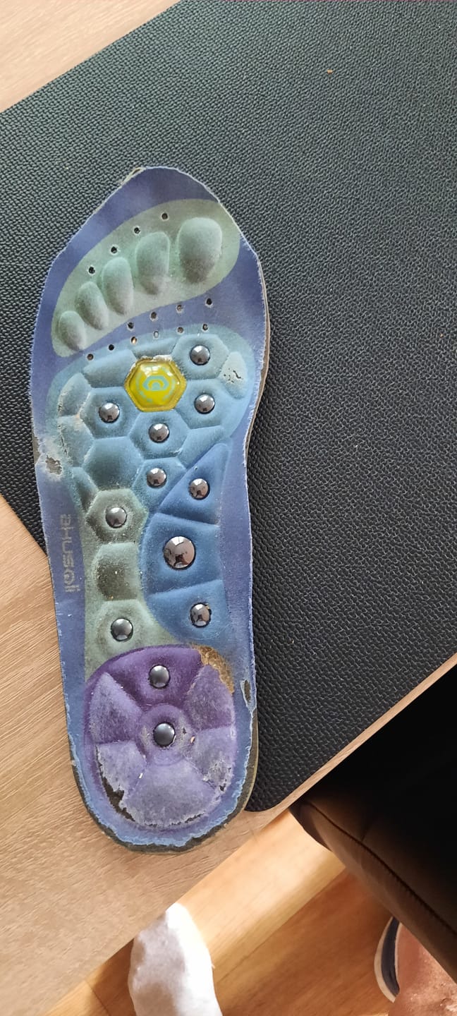 Customer photo review of ReliveX™ Magnetische Inlegzolen | Verlies Gewicht bij ELKE STAP