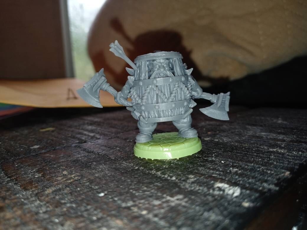 Customer photo review of Klaus the Barrel