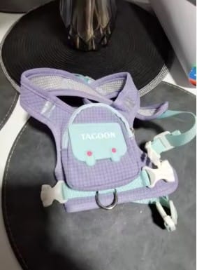 Customer photo review of Arnés-Mochila para perros