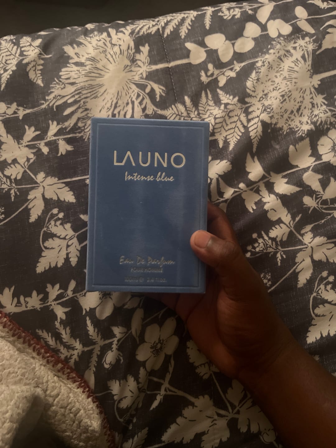 Customer photo review of Launo intense blue Eau De Parfum 100ml - Fragrance World
