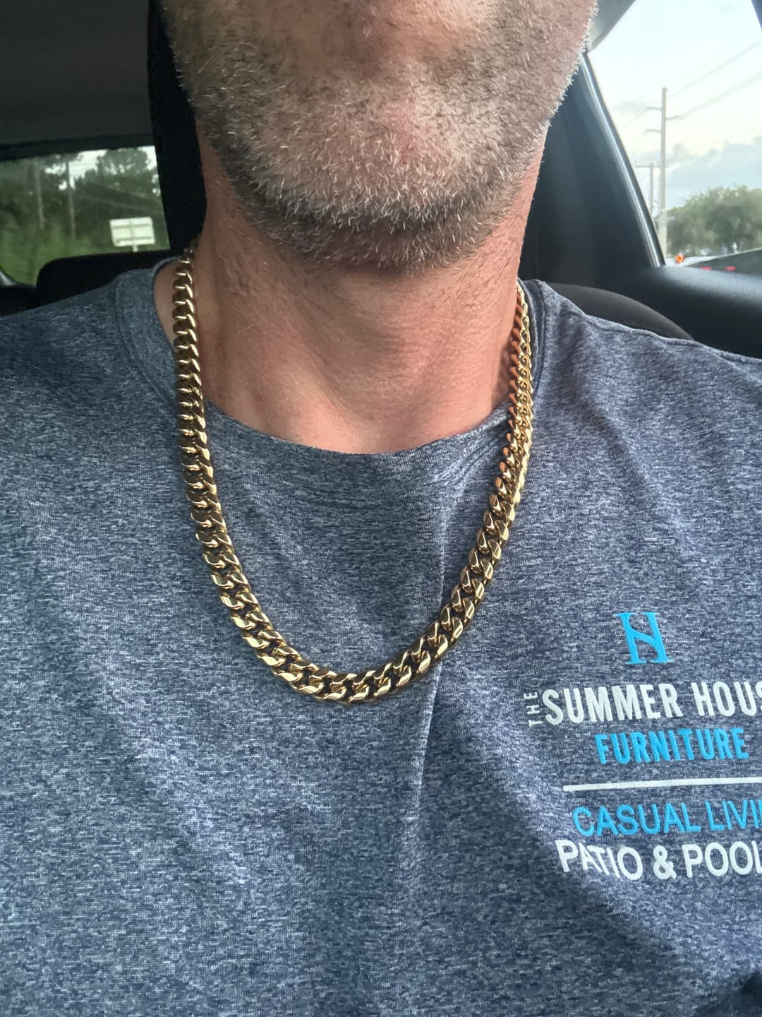 Customer photo review of Cuban Gold (10mm)