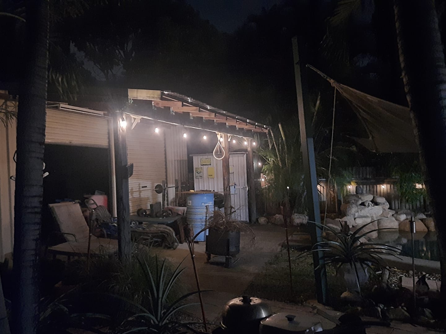 Customer photo review of Solar Festoon Lights