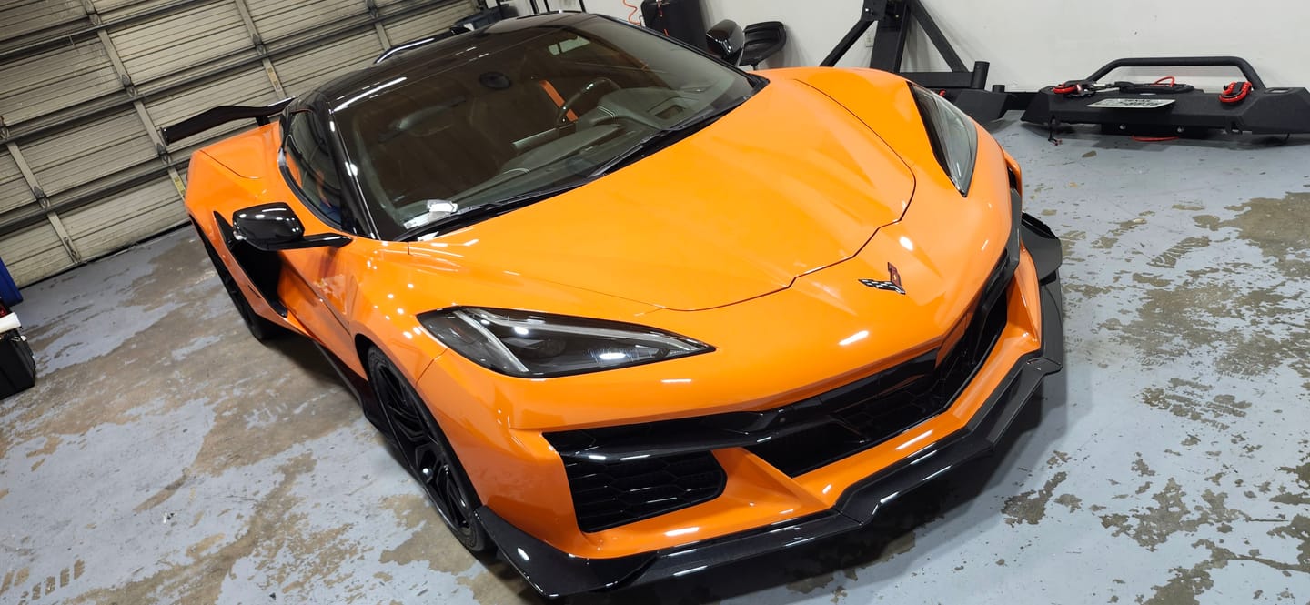 Customer photo review of RockRose Armorix™ Ultra Gloss Clear PPF – Self-Healing TPU Paint Protection Film for Cars (Scratch, UV & Chip Resistant)