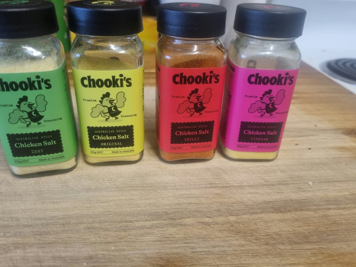 Customer photo review of Chooki's Vinegar Chicken Salt 100g