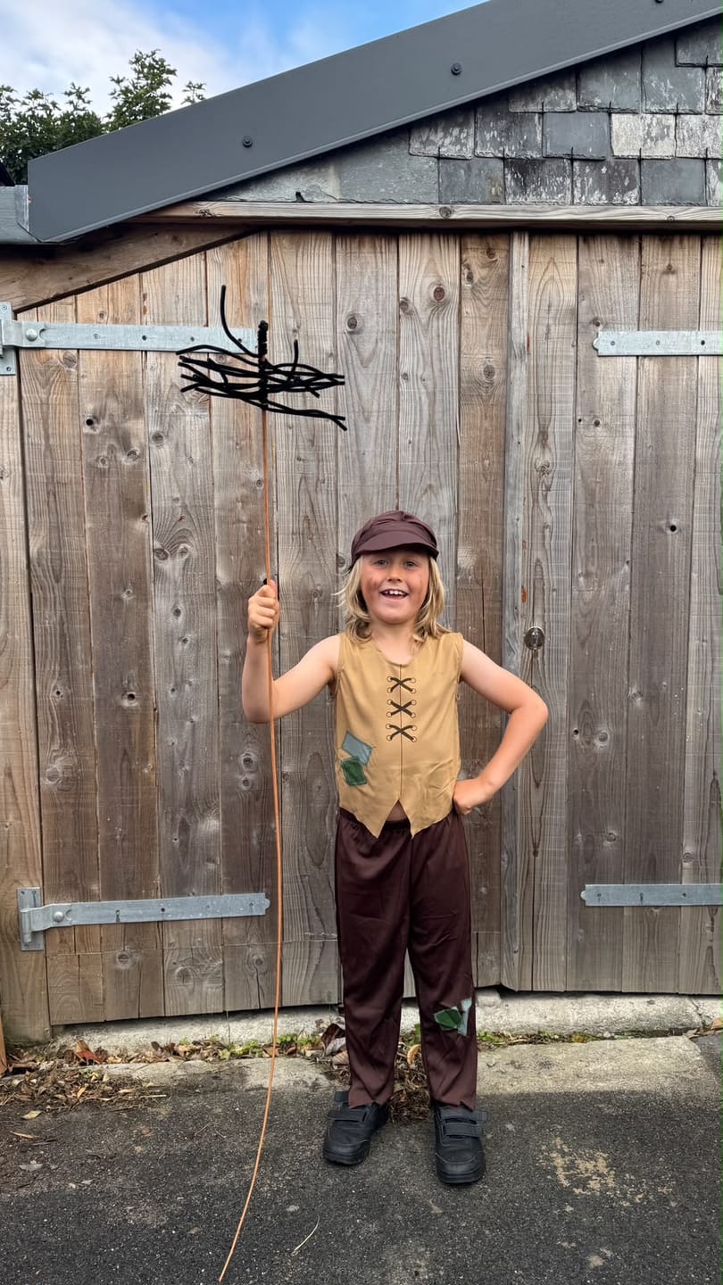 Customer photo review of Kids Victorian Urchin Costume