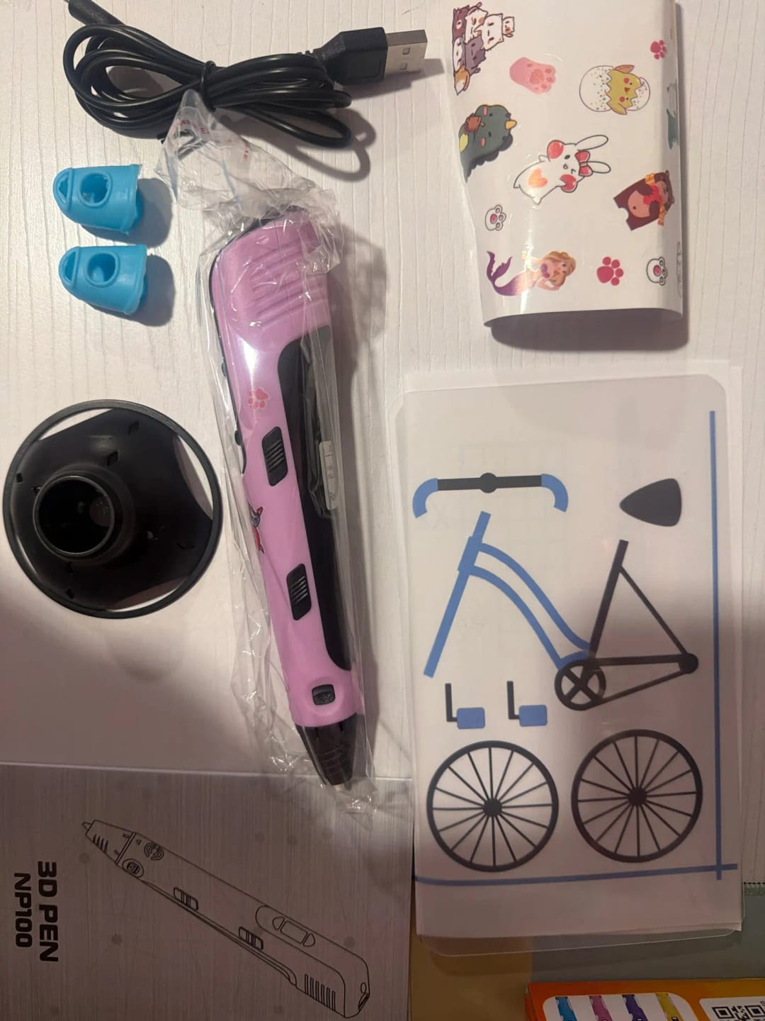 Customer photo review of Kit de Lápiz 3D