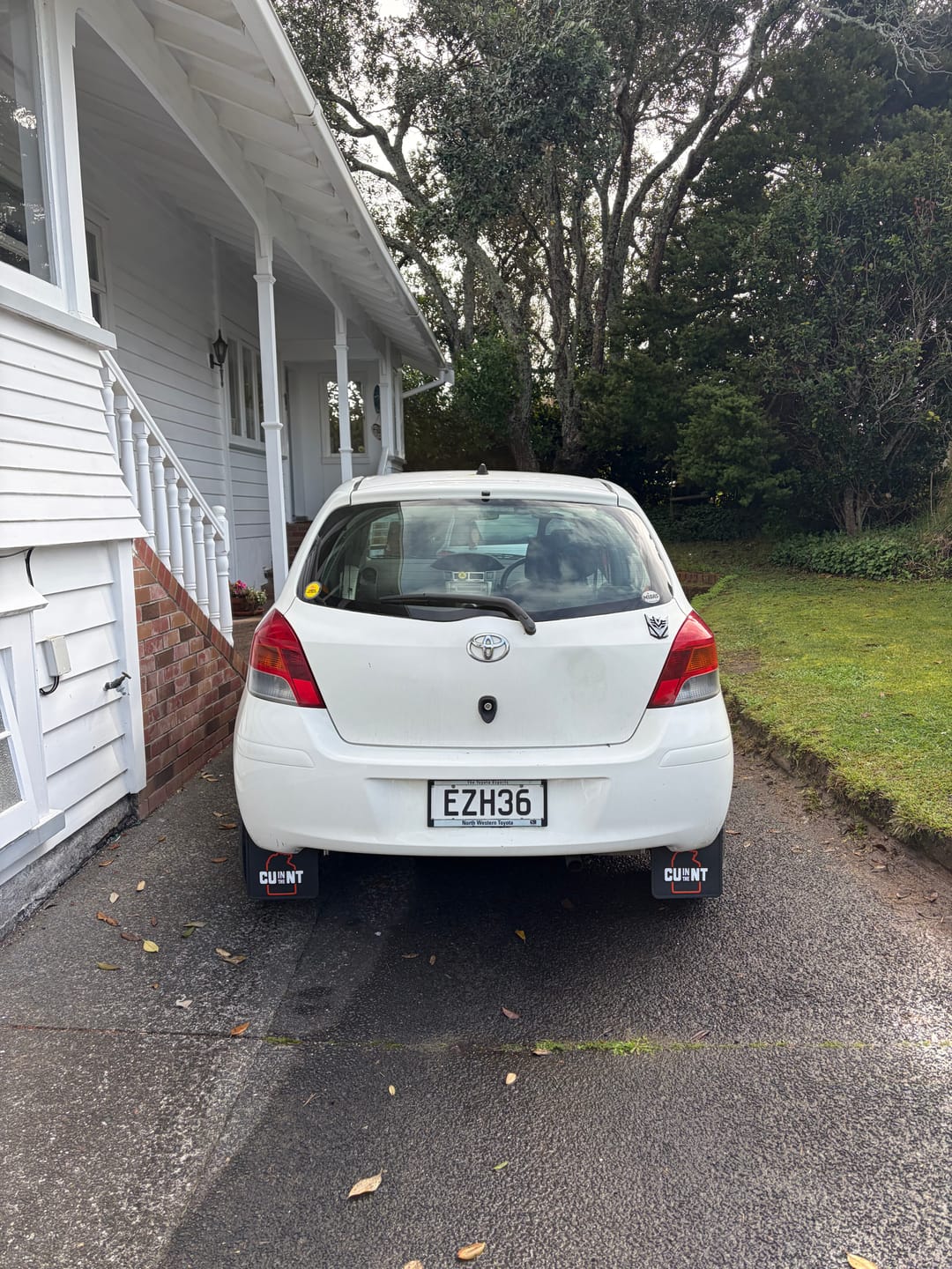 Customer photo review of Territory Car Decal