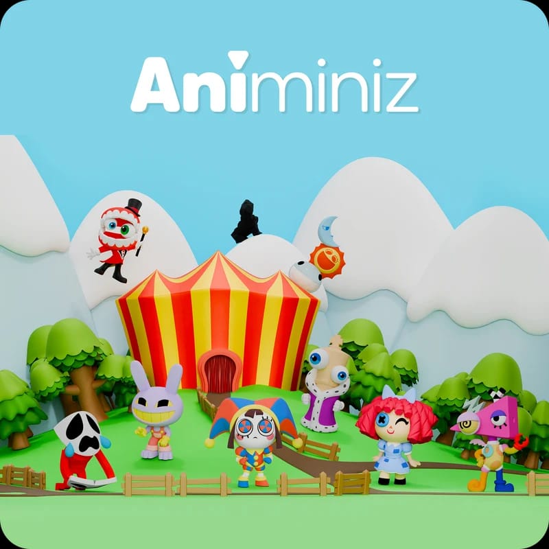 Customer photo review of Digital Circus Animiniz: Main Character Series Blindbox
