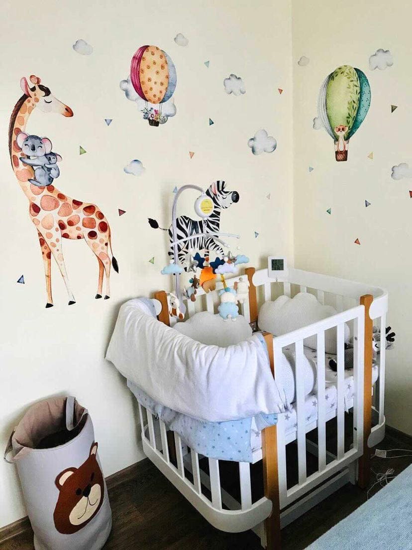 Customer photo review of Savanna Wall Decals 14.8