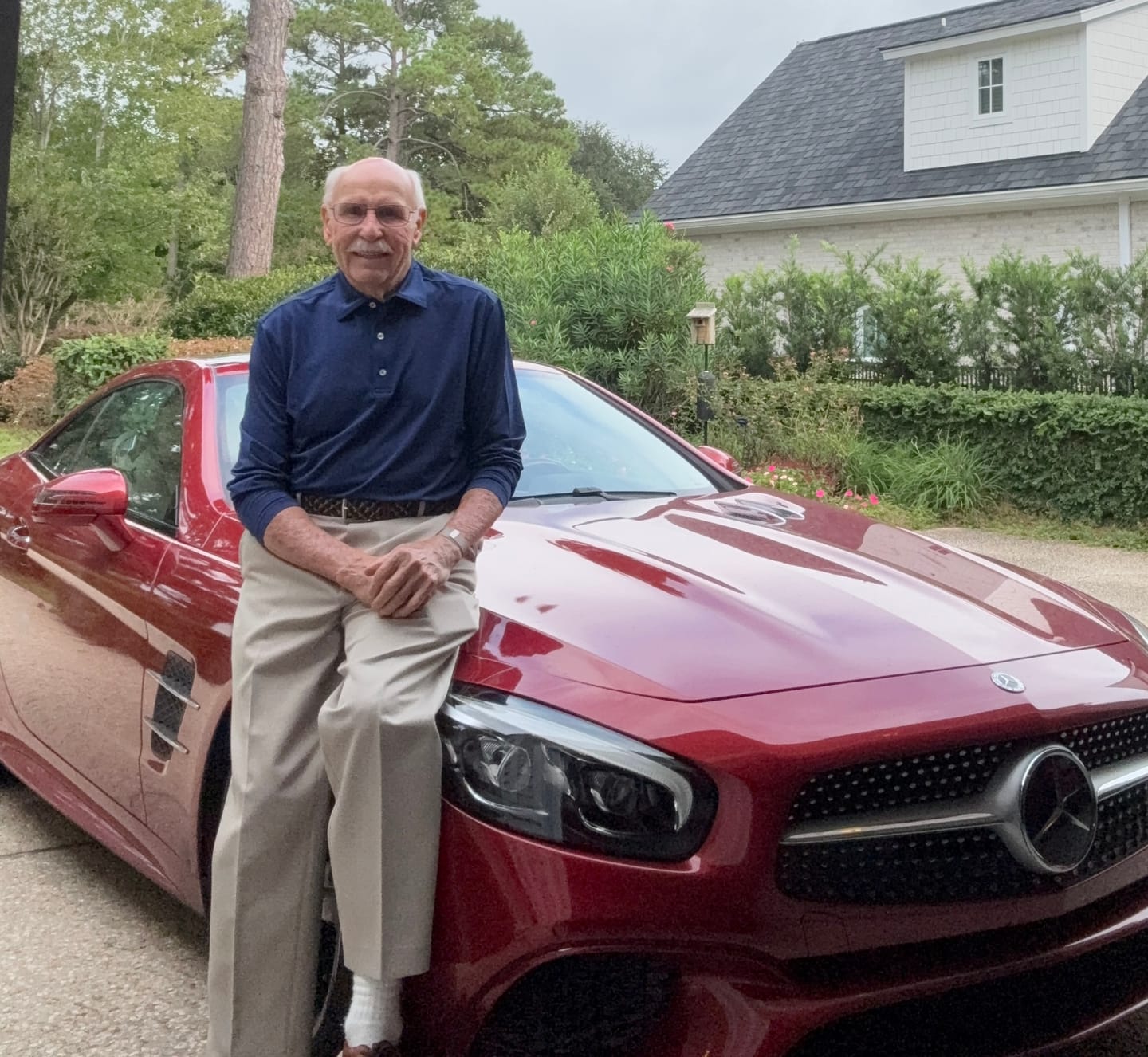 Customer photo review of Silky Soft Polo Long Sleeve