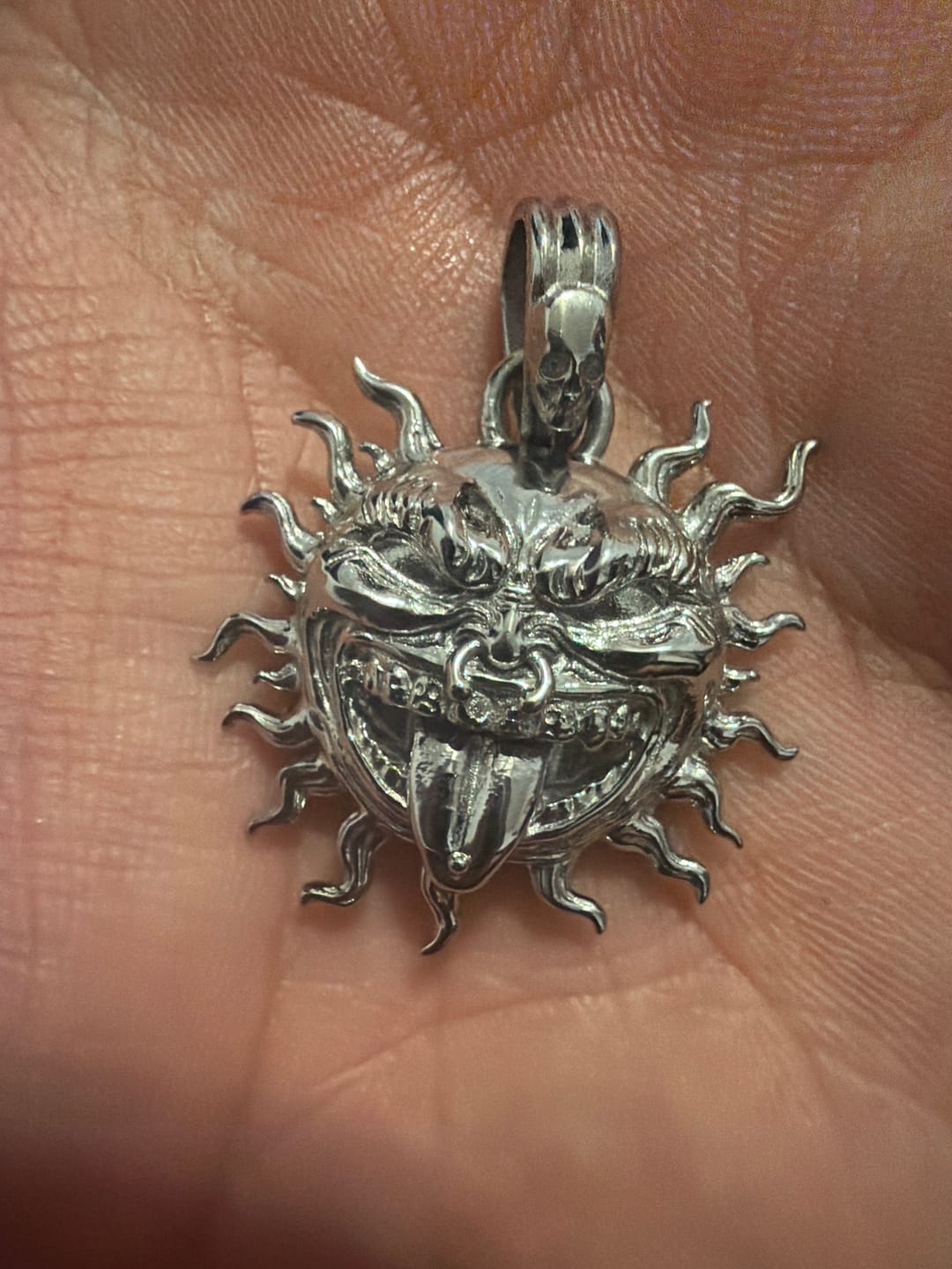 Customer photo review of UPGRADED SUNNY PENDANT