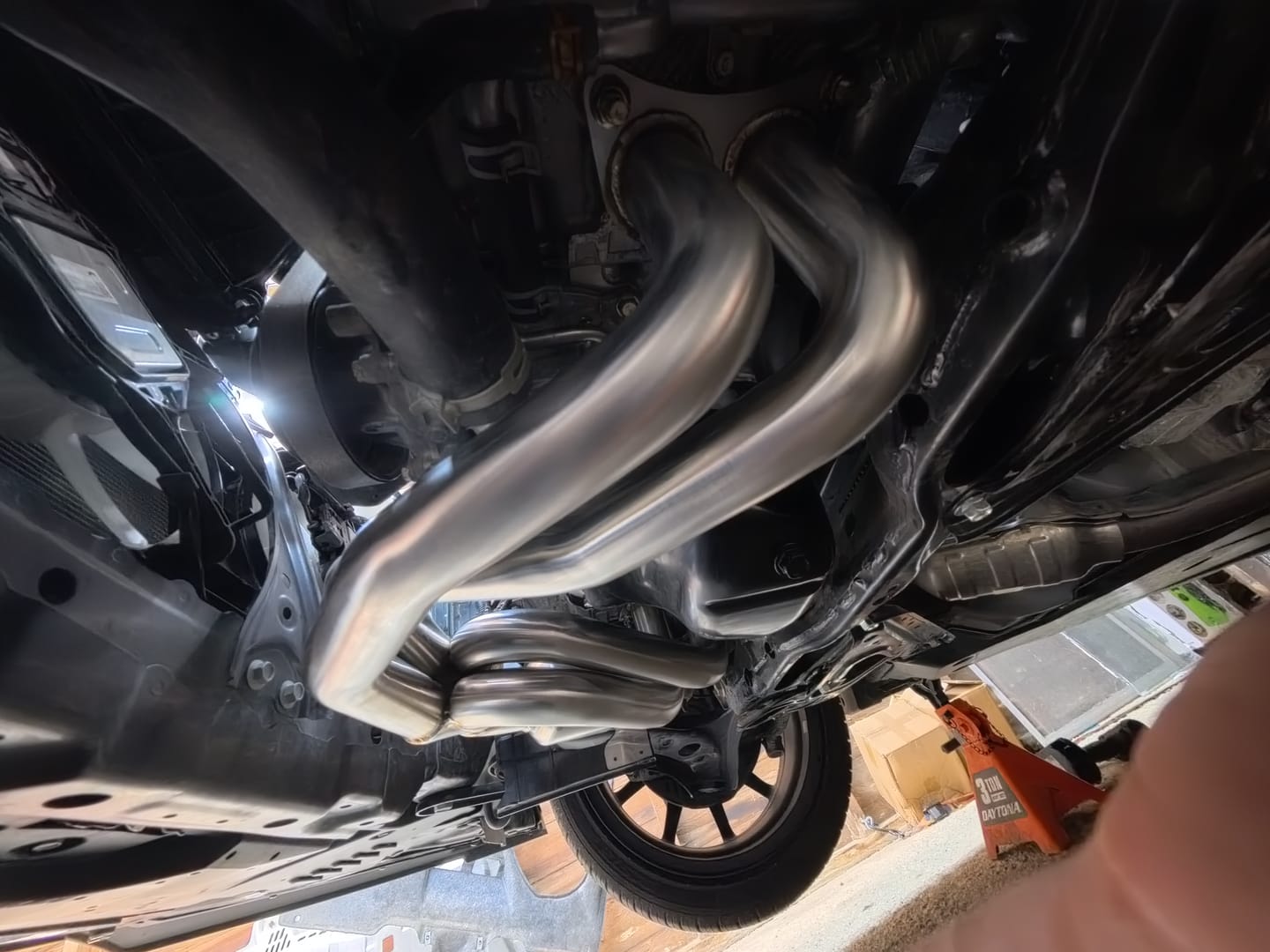 Customer photo review of PrivateLabelMfg GR86 FT86 Catted UEL Unequal Length Header