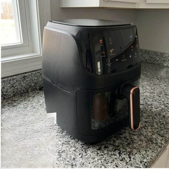 Customer photo review of FREIDORA DE AIRE 12 LITROS 🥘