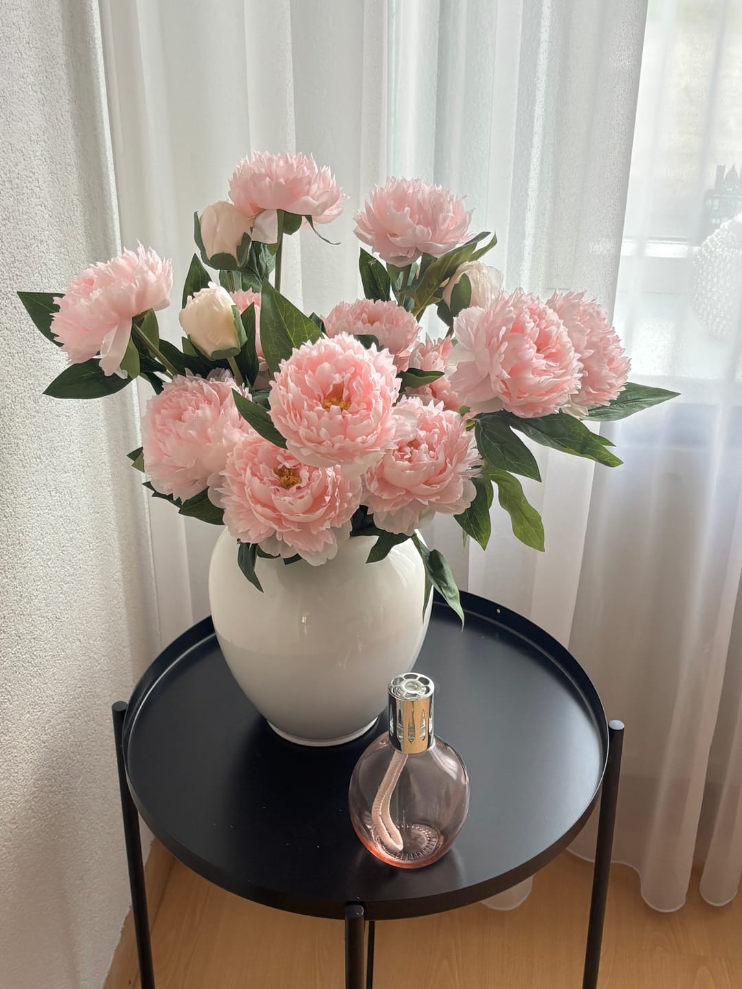 Customer photo review of Zijden Pioenrozen - Roze