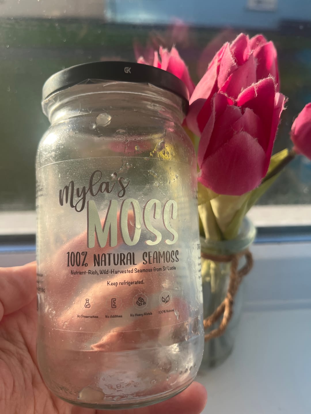 Customer photo review of Seamoss Gel