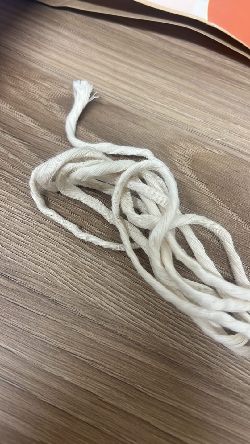 Customer photo review of ערכת מקרמה בוהו - ליצירת משולש