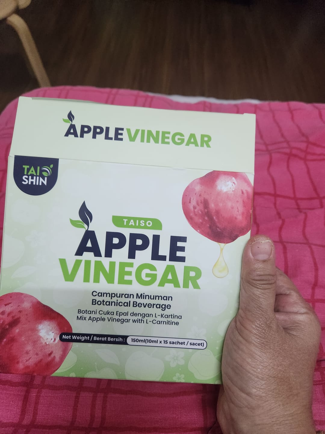Customer photo review of Taiso Apple Cider Vinegar