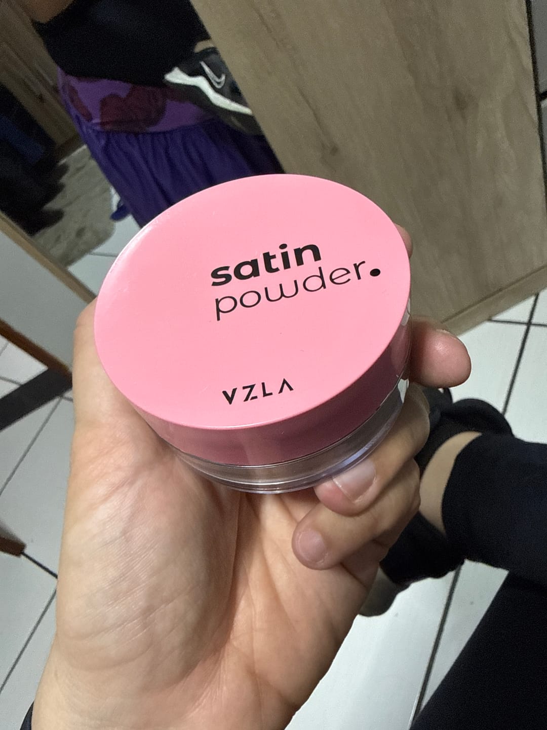 Customer photo review of Satin Powder