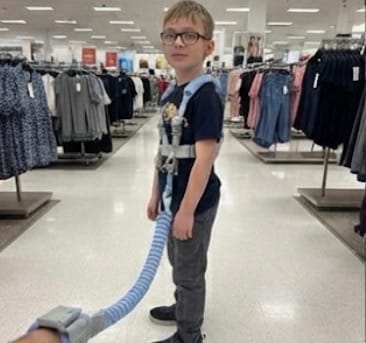 Customer photo review of Kidguard™ - Arnés de Seguridad Antiperdida