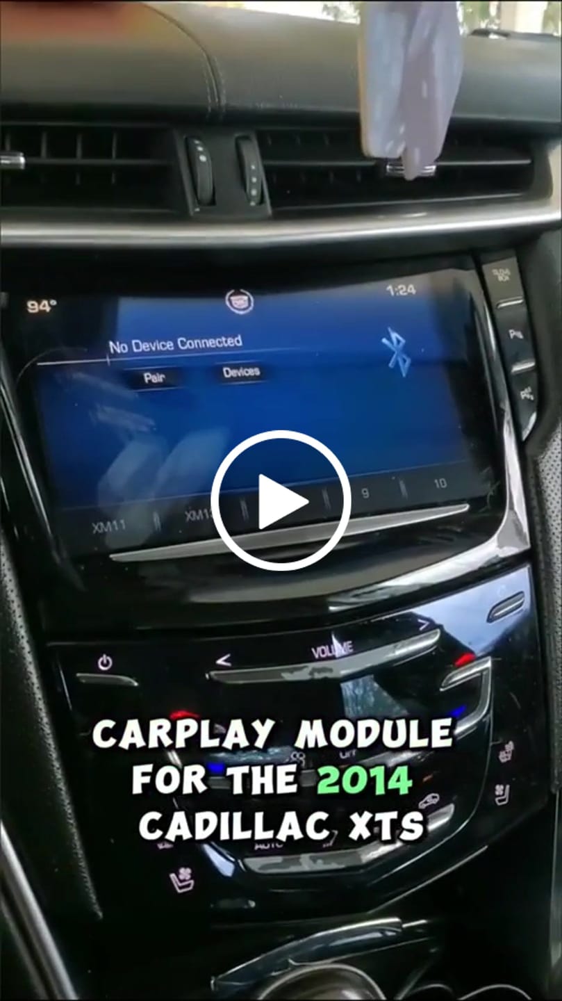 Customer video review of Cadillac XTS 2014-2017 — Wireless Apple CarPlay & Android Auto Module