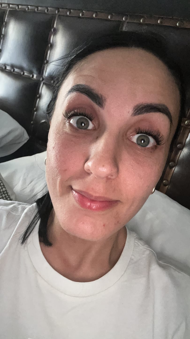 Customer photo review of Flora Lash Kit