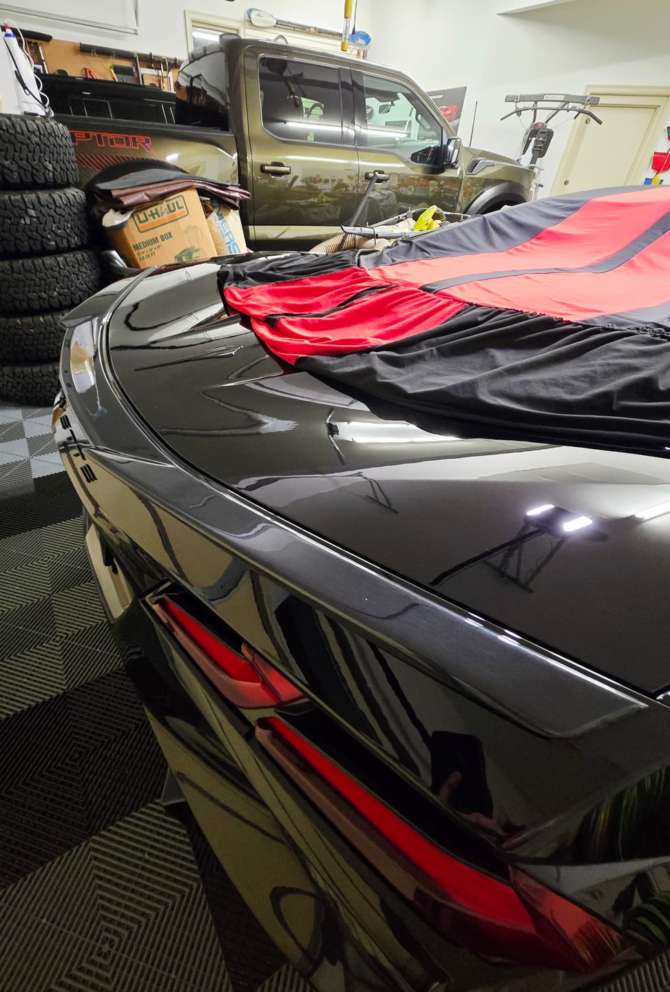 Customer photo review of Low Profile Package Corvette C8 Stingray Rear Spoiler
