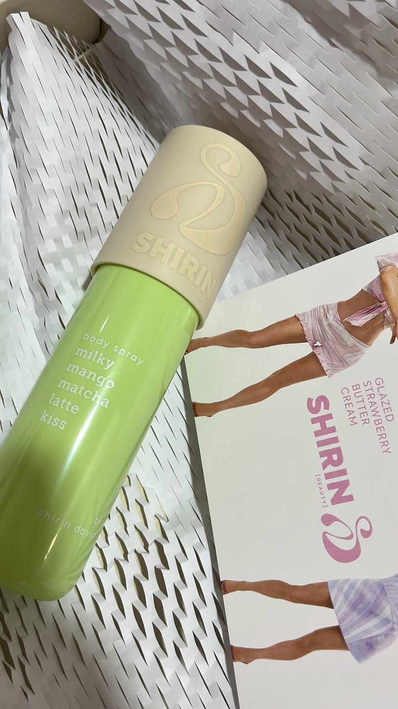 Customer photo review of Body Spray Milky Mango Matcha Latte Kiss