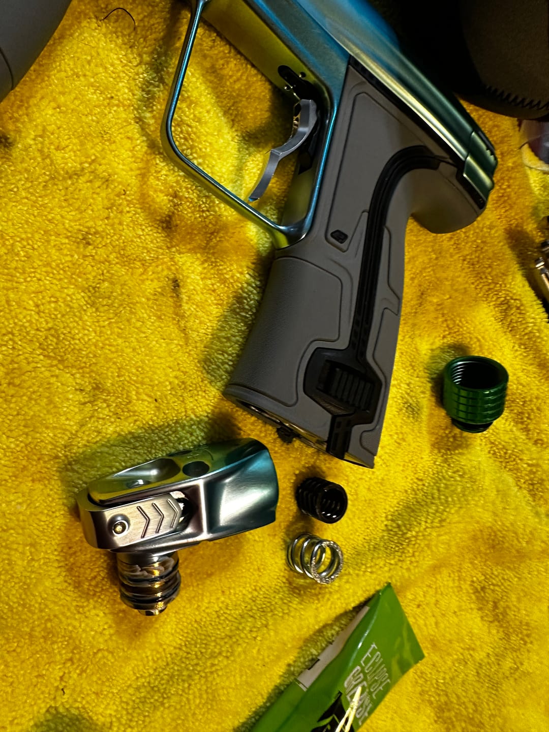 Customer photo review of Skeleton Air Regulator Wave Spring - CS3 / R5 / LV2 / 170R / 180R / DSR / MXR / Luxe AIRE ICE X TM40 IDOL / SHOCKER AMP ERA