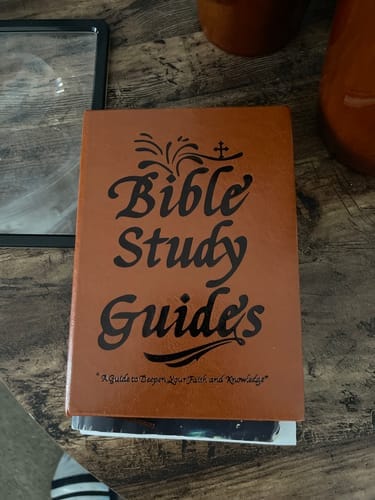 Customer photo review of Bible Study Guide Journal – 66 Pages