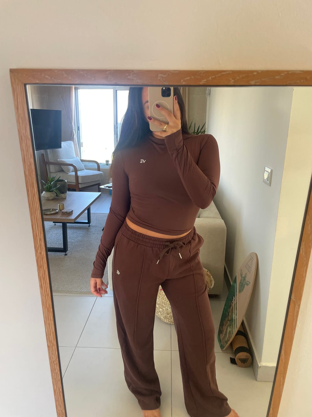 Customer photo review of Brown Active Top