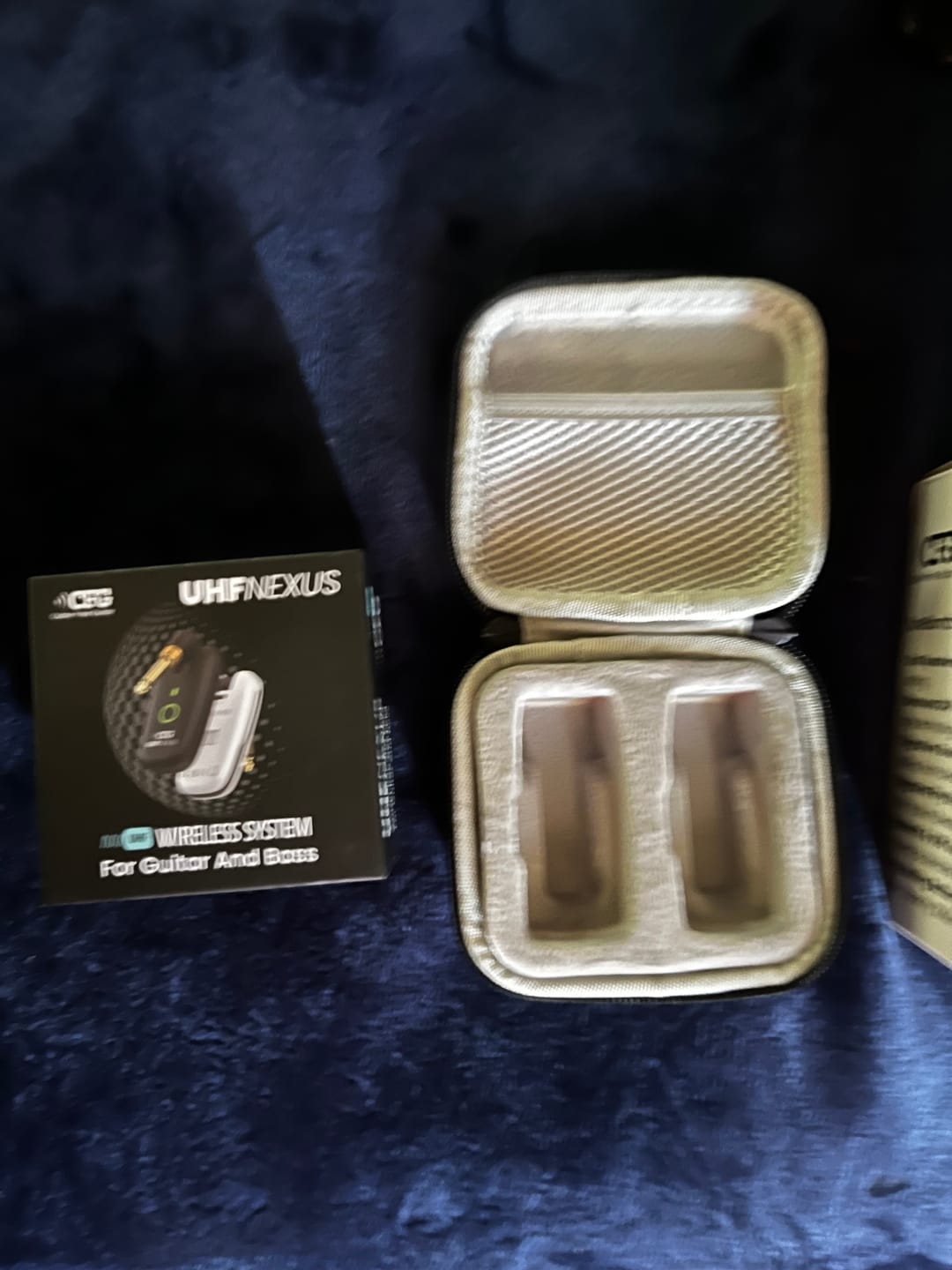 Customer photo review of UHF NEXUS: UHF Wireless Guitar & Bass System