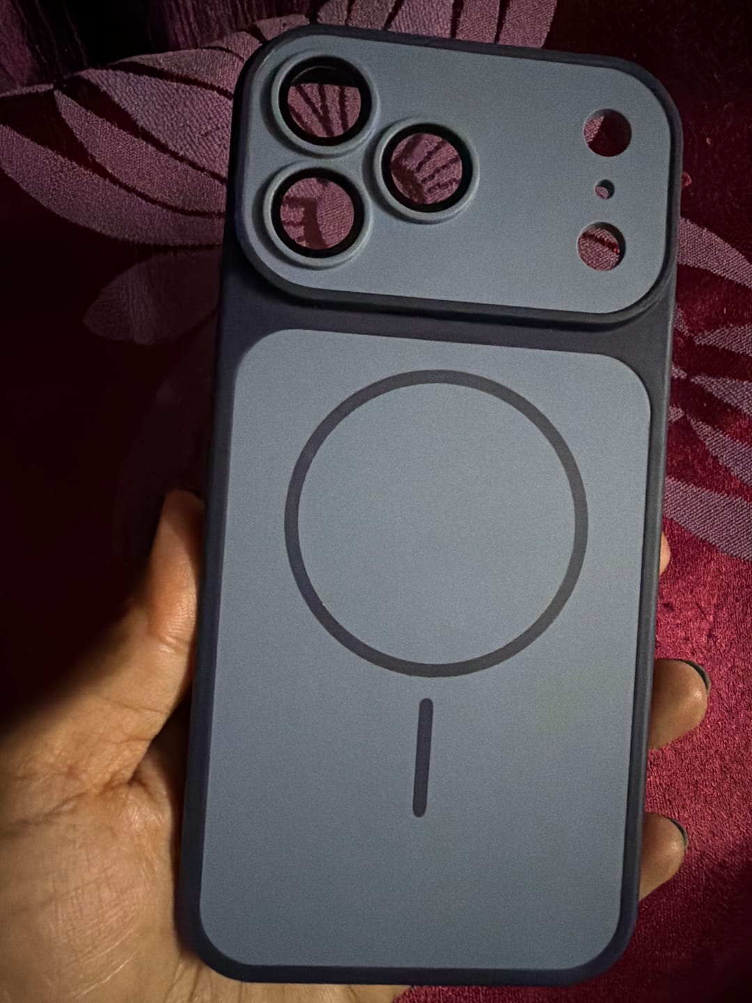 Customer photo review of LuxuryKase Magnetic Converter Case | Built-in Camera Lens Protection | iPhone 17 Pro Series Inspired Camera Design | MagSafe Compatible | Dual-Tone Colour Finish For iPhone