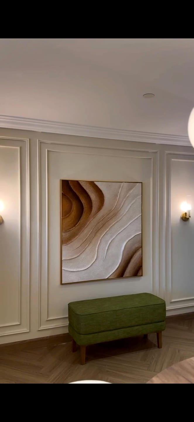 Customer photo review of 3D Textured Art | Earth Unfolding