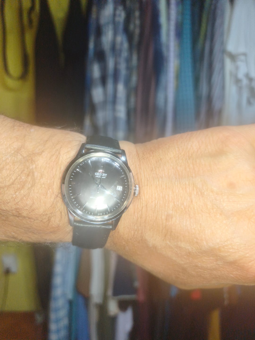 Customer photo review of Reloj Orient Automatic RA-AC0M02B30B Bambino 38mm