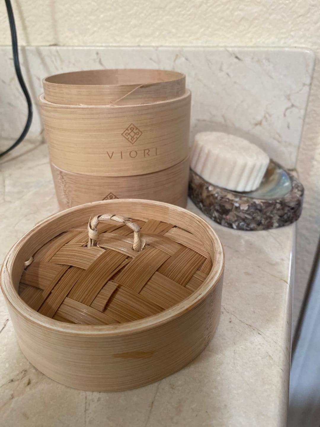 Customer photo review of Shampoo + Conditioner + Bar Holder Bundle | VIORI