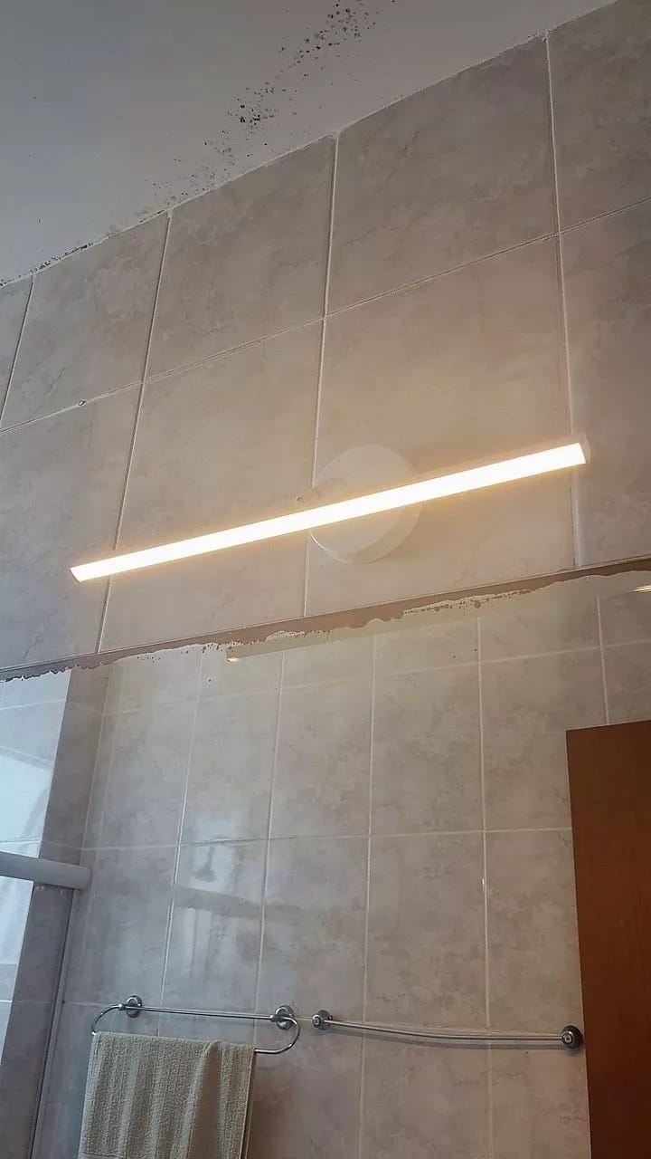 Customer photo review of Arandela de Parede LED para Espelho 50cm