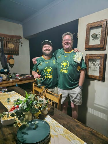 Customer photo review of Springboks Nike Men's 2026 RGR Stadium Jersey