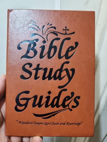 Customer photo review of Bible Study Guide Journal – 66 Pages